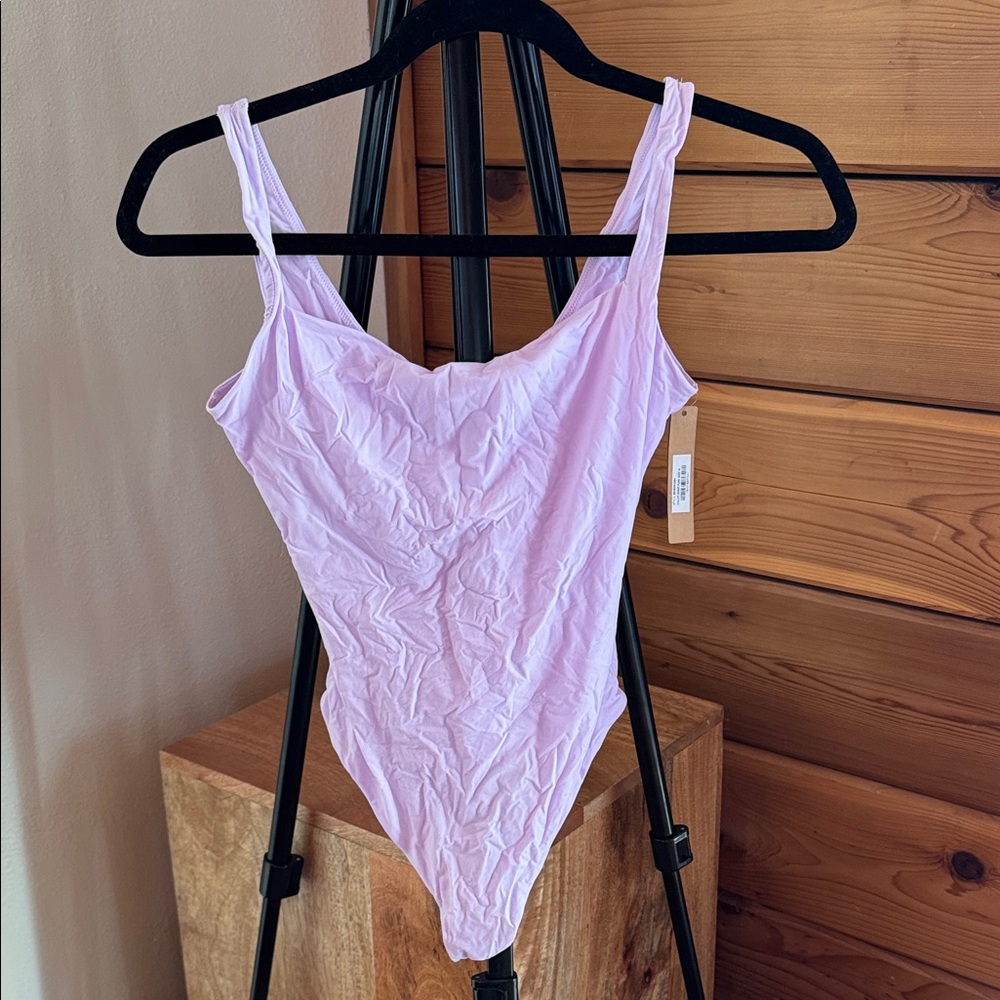 SKIMS Soft Lilac Bodysuit NWT